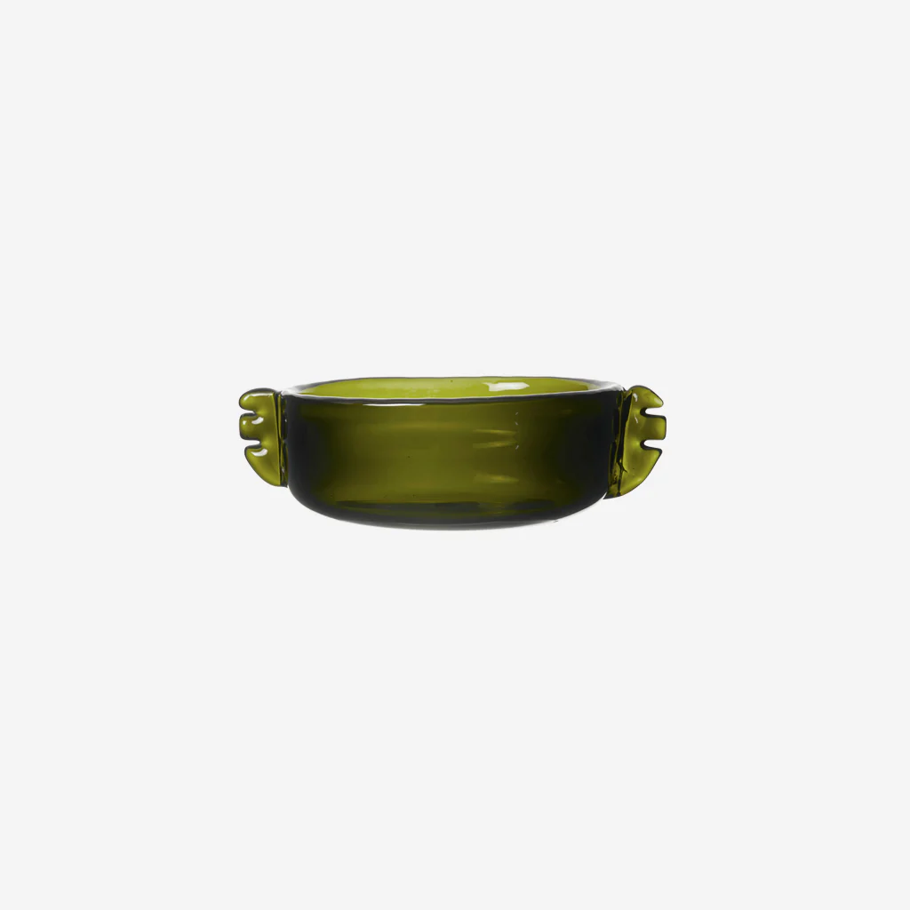 Ferm Living Alas Bowl Moss Green Large