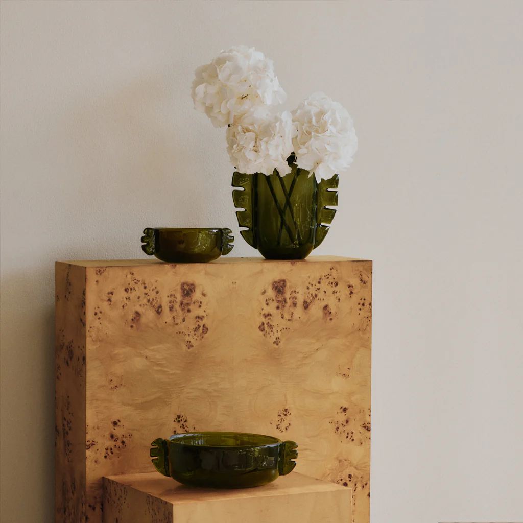 Ferm Living Alas Bowl Moss Green Large - Image 2