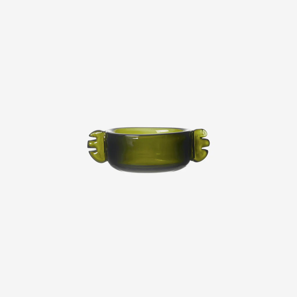 Ferm Living Alas Bowl Moss Green Small