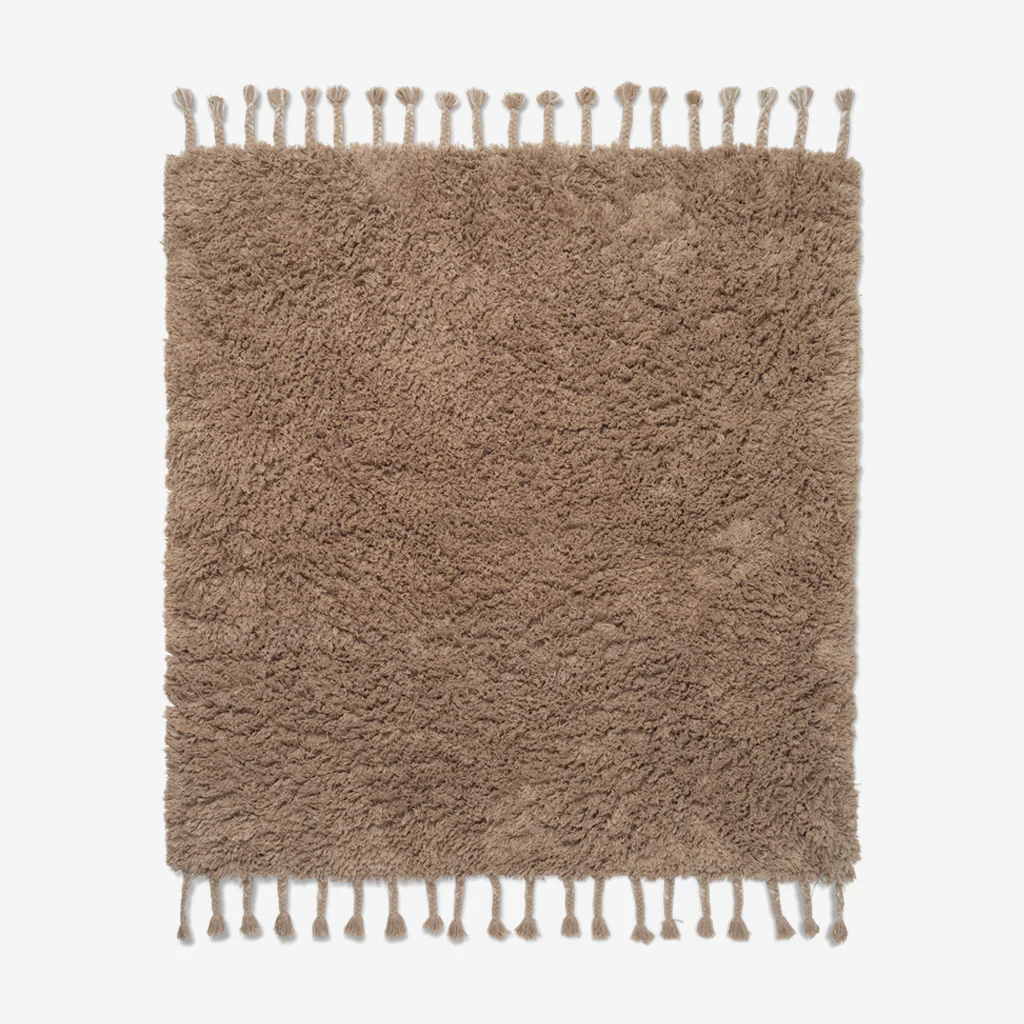 Ferm Living Amass Long Pile Rug Sand - Image 3