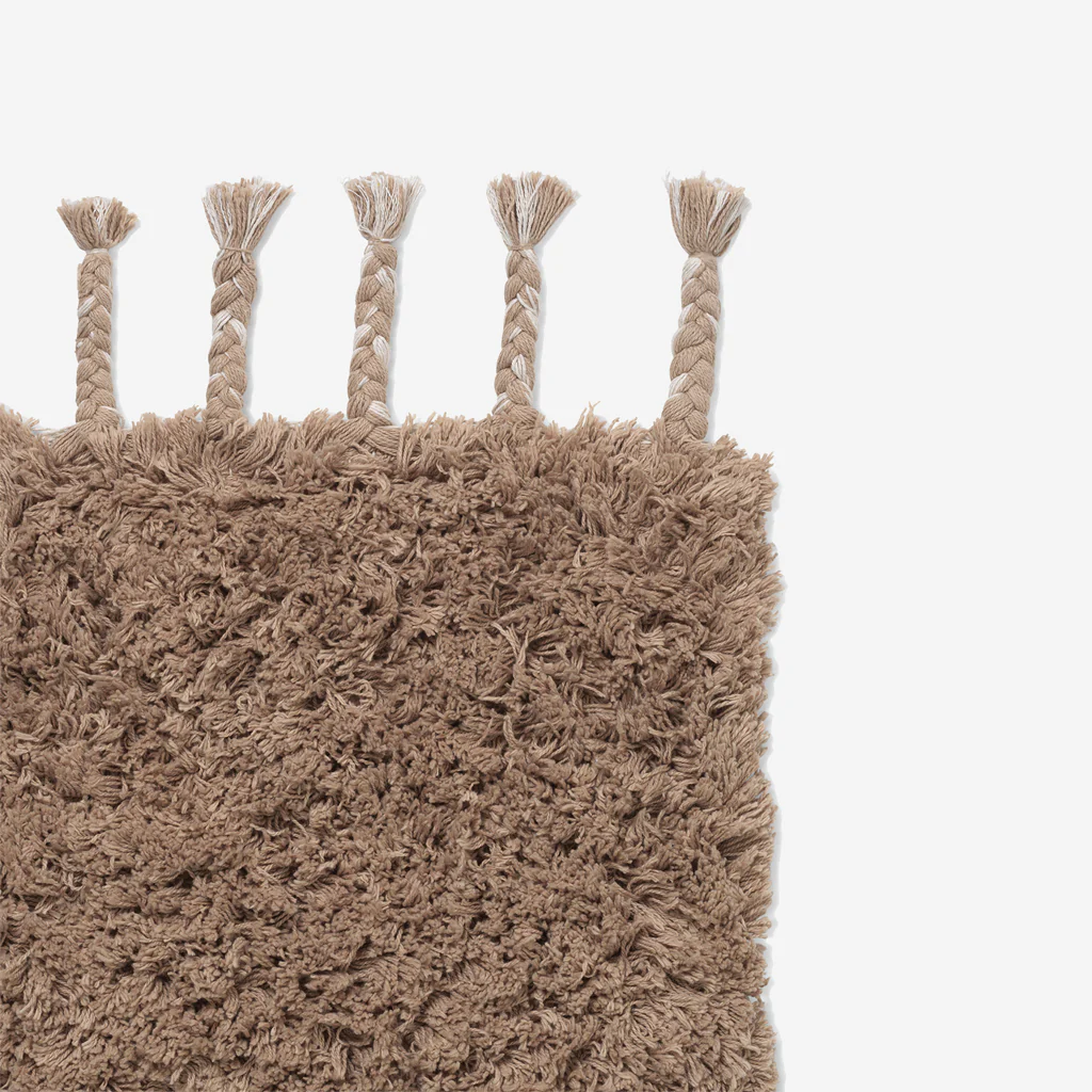 Ferm Living Amass Long Pile Rug Sand - Image 4