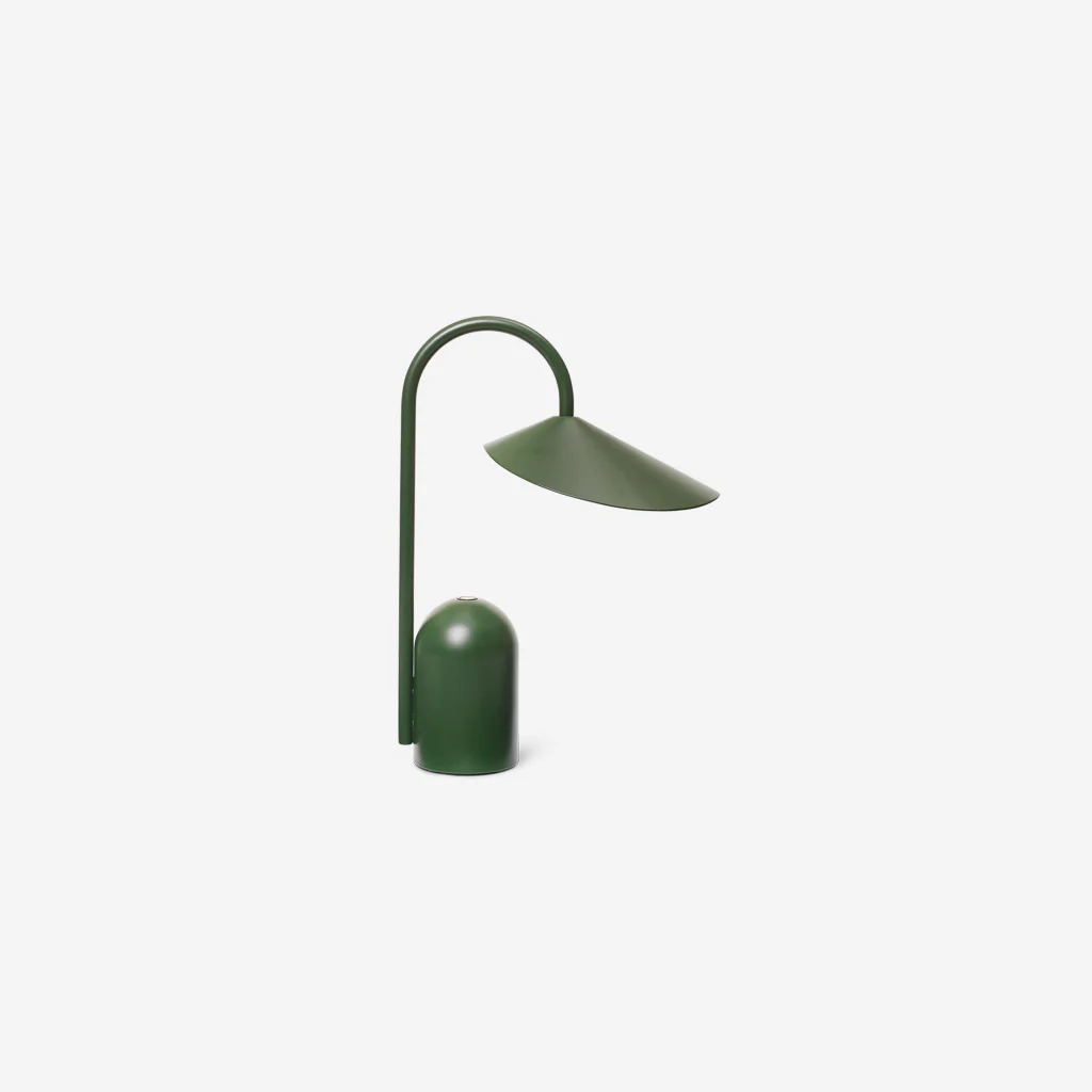 Ferm Living Arum Portable Lamp Grass Green