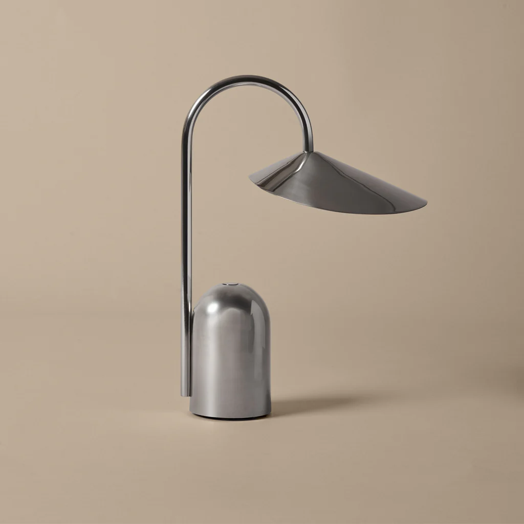 Ferm Living Arum Portable Lamp Stainless Steel - Image 5
