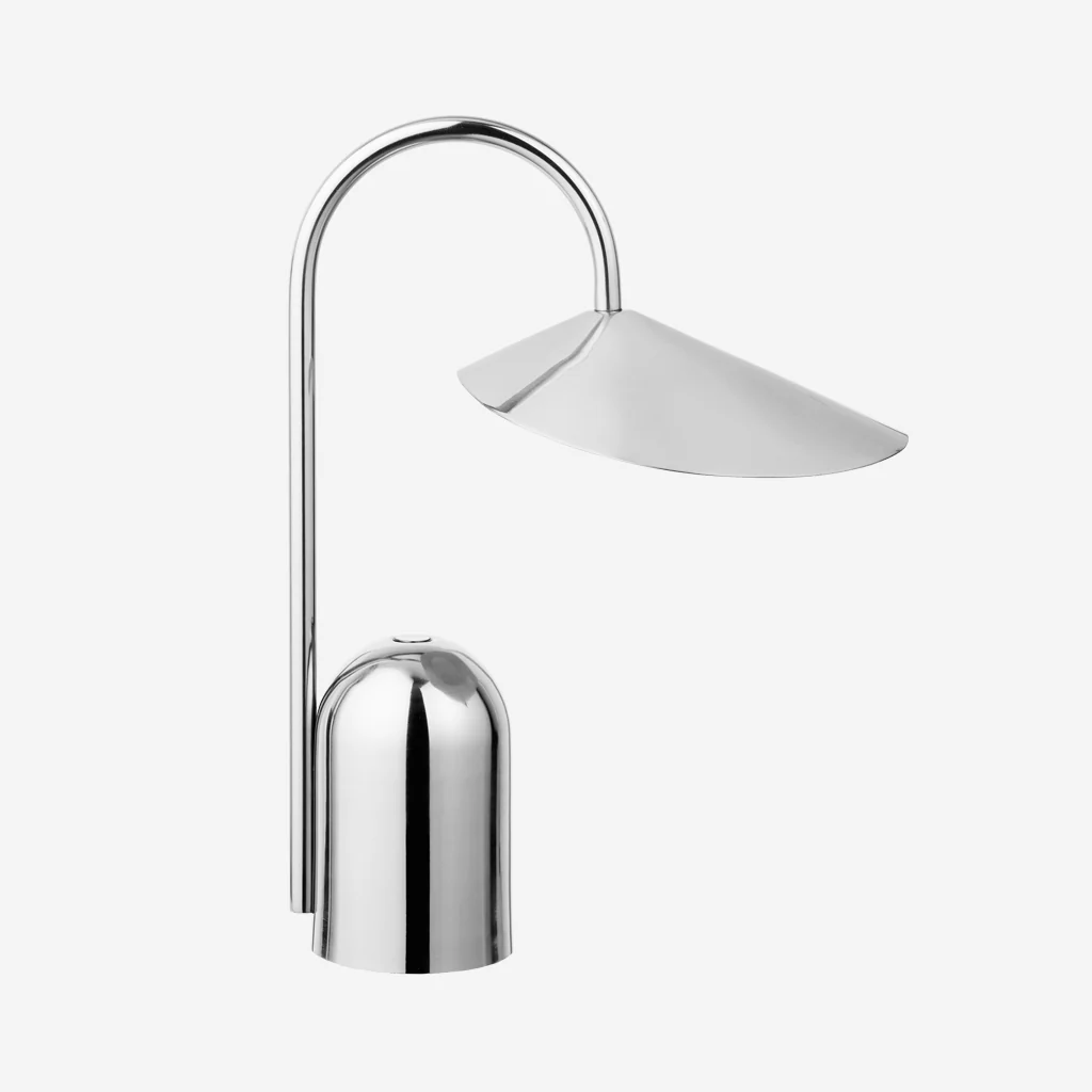 Ferm Living Arum Portable Lamp Stainless Steel - Image 7