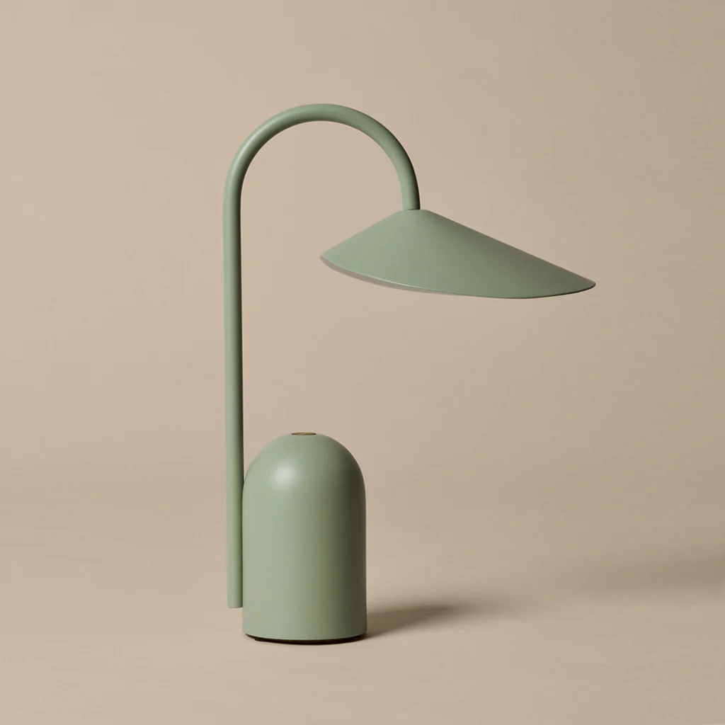 Ferm Living Arum Portable Lamp Tea Green - Image 3
