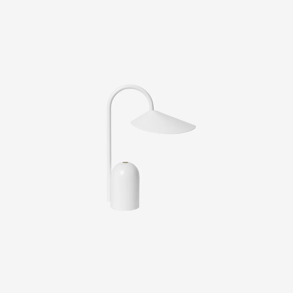Ferm Living Arum Portable Lamp White