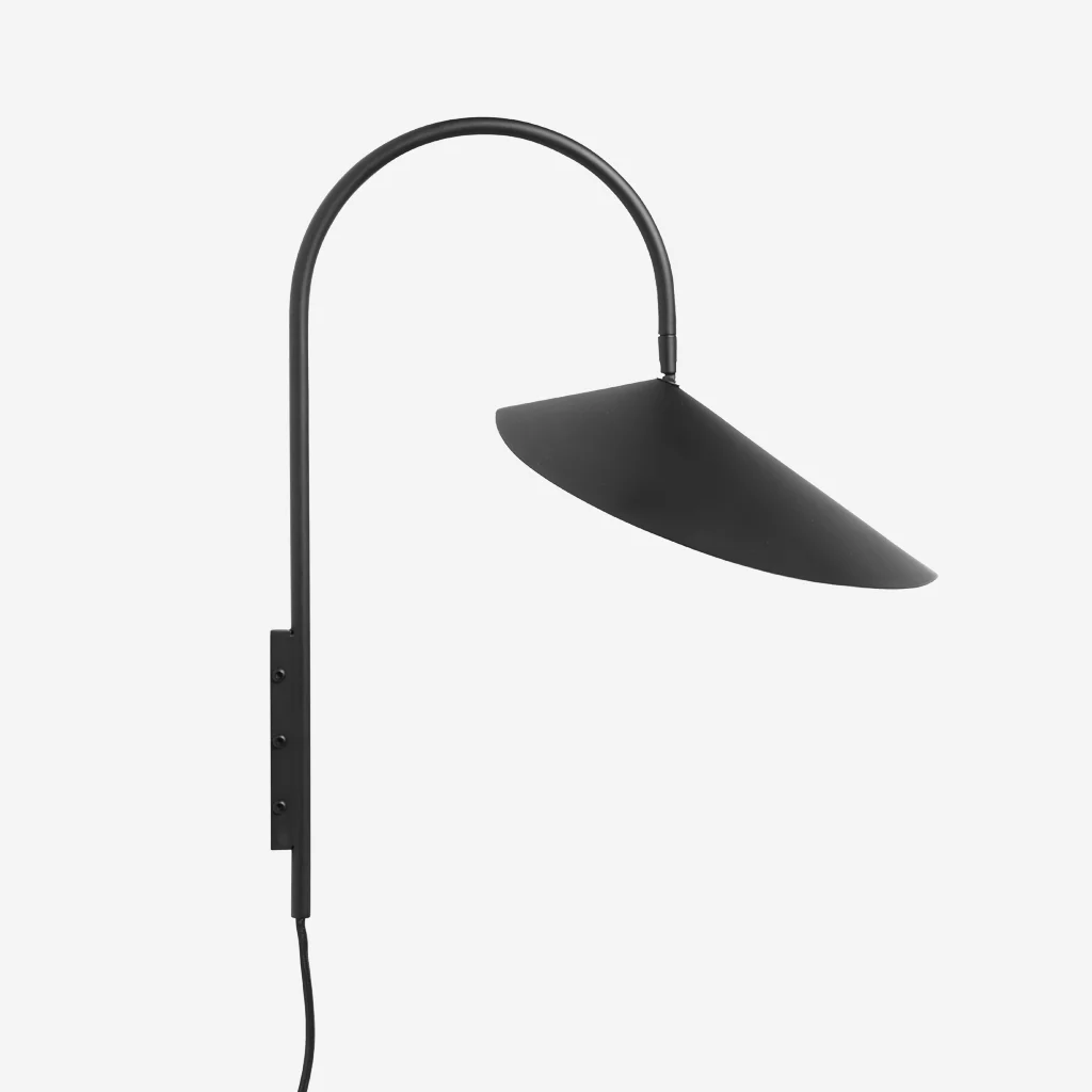 Ferm Living Arum Wall Lamp Black - Image 3