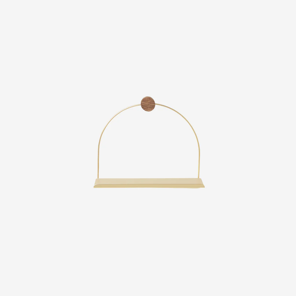 Ferm Living Bathroom Shelf Brass
