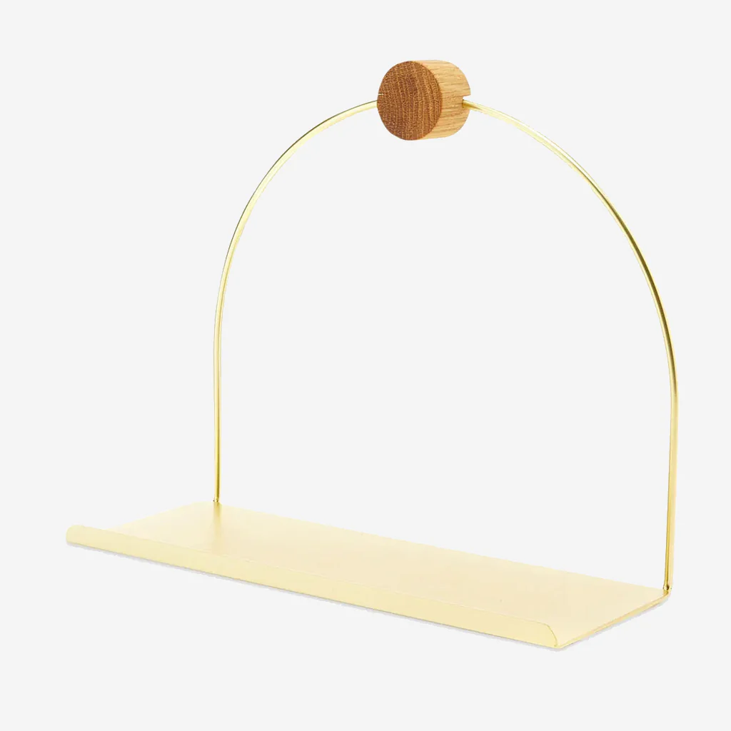 Ferm Living Bathroom Shelf Brass - Image 3