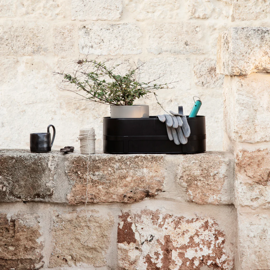 Ferm Living Bau Balcony Box Black - Image 2