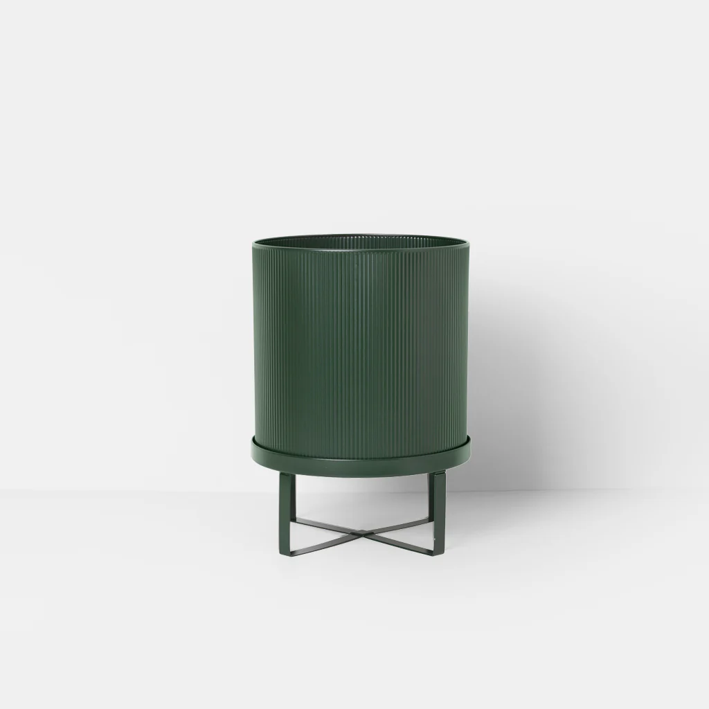Ferm Living Bau Pot Large Dark Green