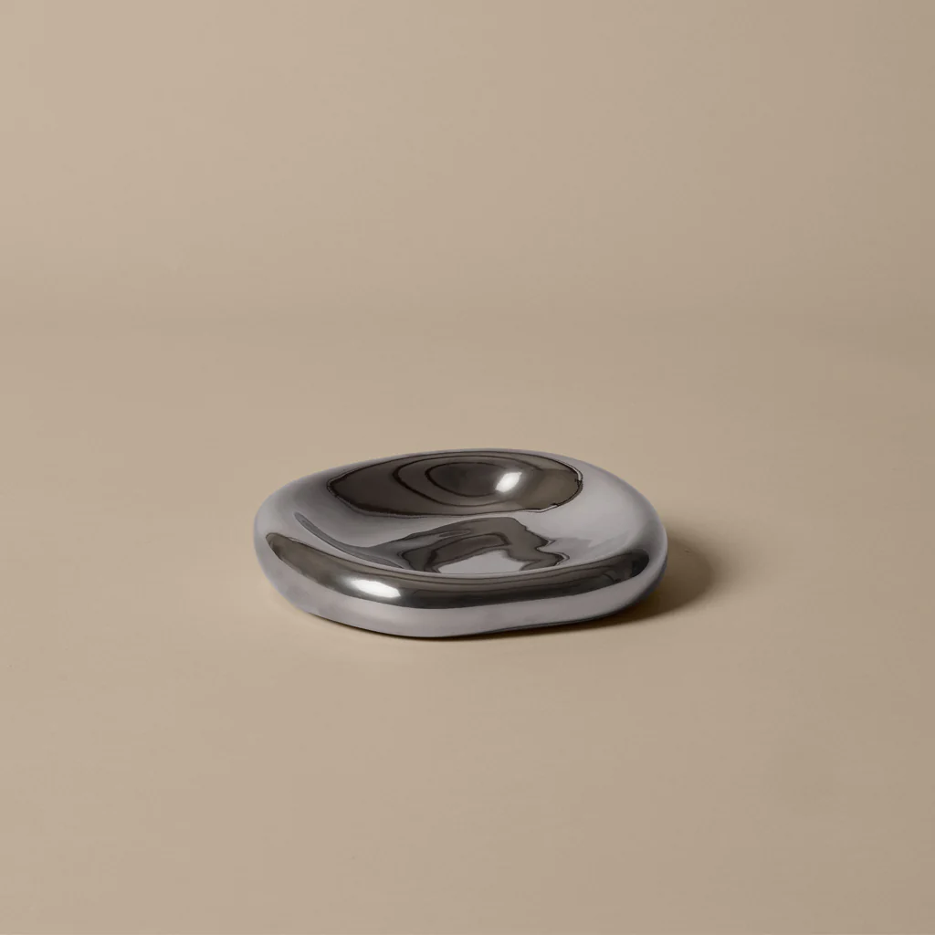 Ferm Living Bellure Bowl Silver - Image 3