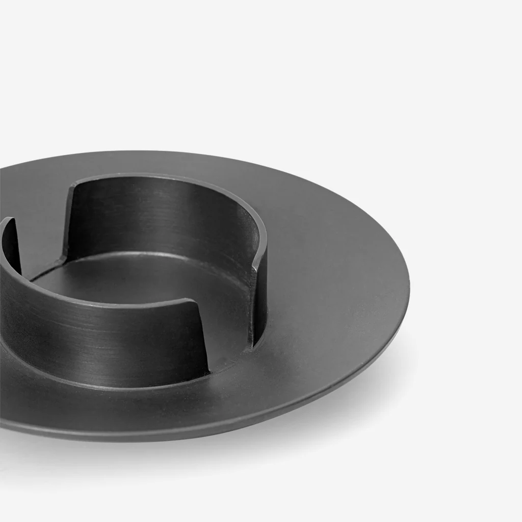Ferm Living Block Candle Holder Black Brass - Image 3
