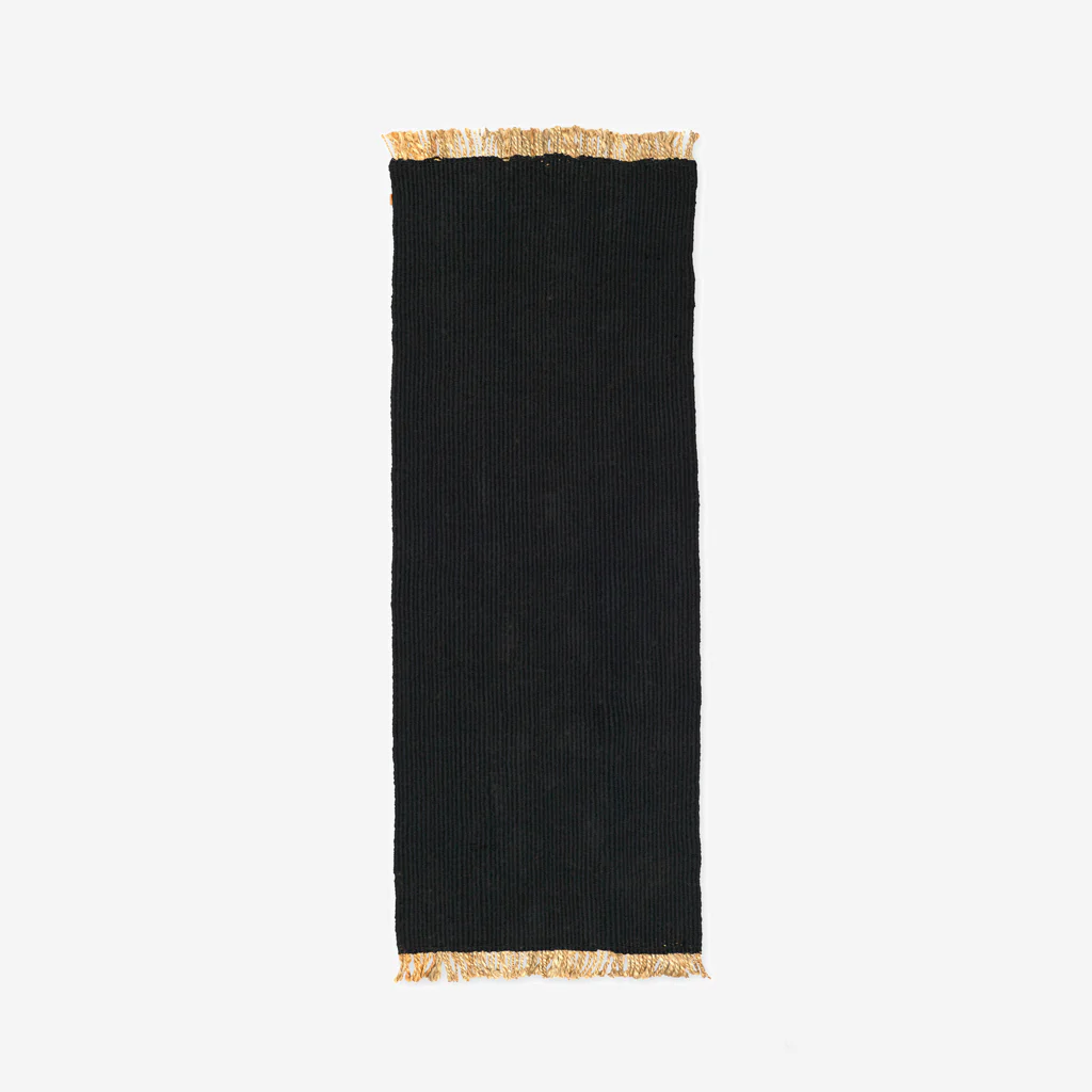 Ferm Living Block Runner Black/Natural - Image 4