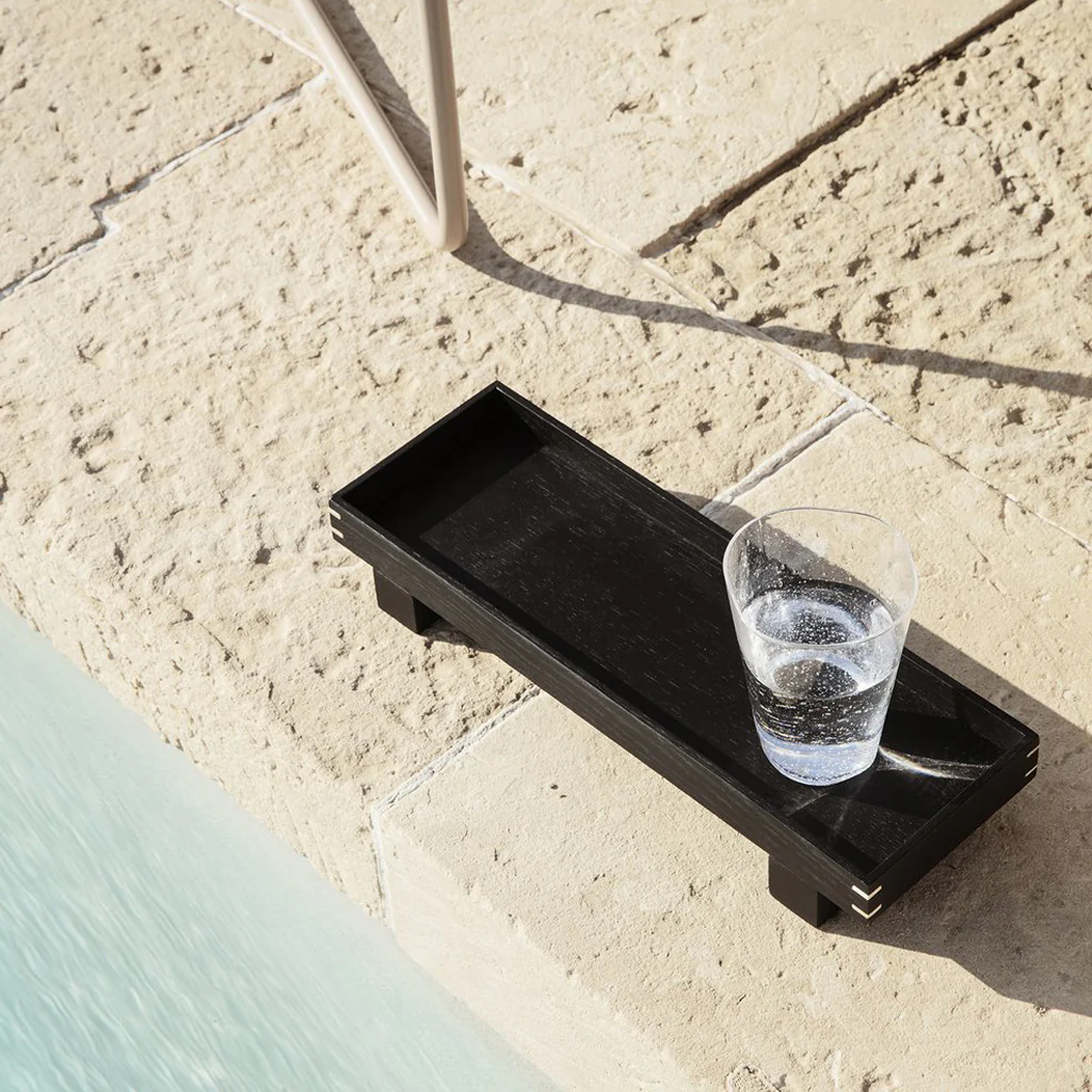 Ferm Living Bon Wooden Tray Black X-Small - Image 4