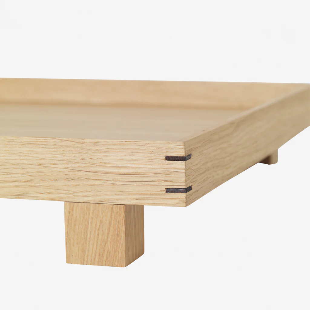 Ferm Living Bon Wooden Tray Oak Large - Image 4