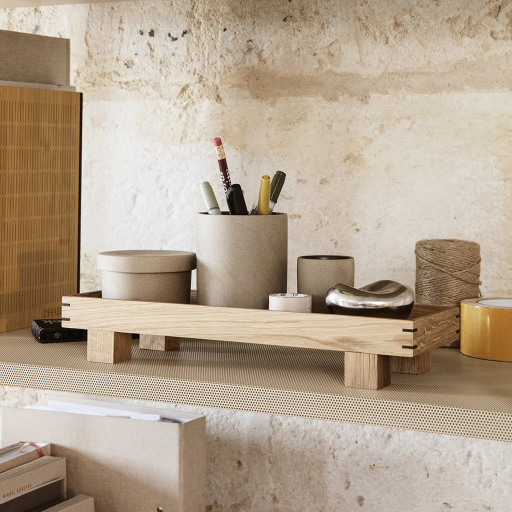 Ferm Living Bon Wooden Tray Oak X-Small - Image 2