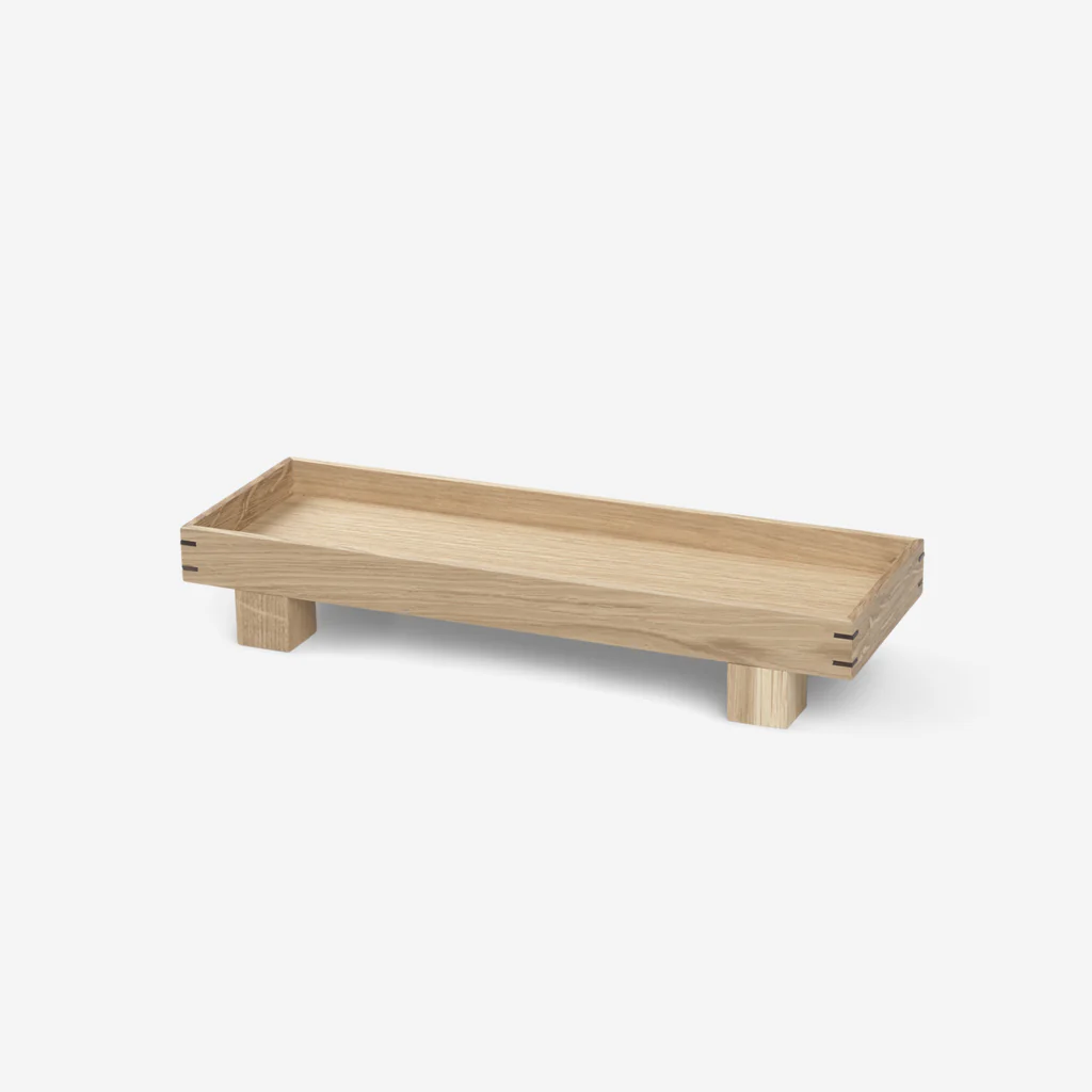 Ferm Living Bon Wooden Tray Oak X-Small - Image 3