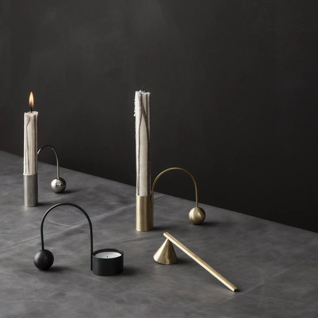 Ferm Living Brass Candle Extinguisher - Image 2