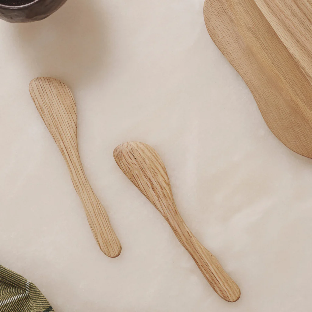 Ferm Living Cairn Butter Knives Oak - Image 2
