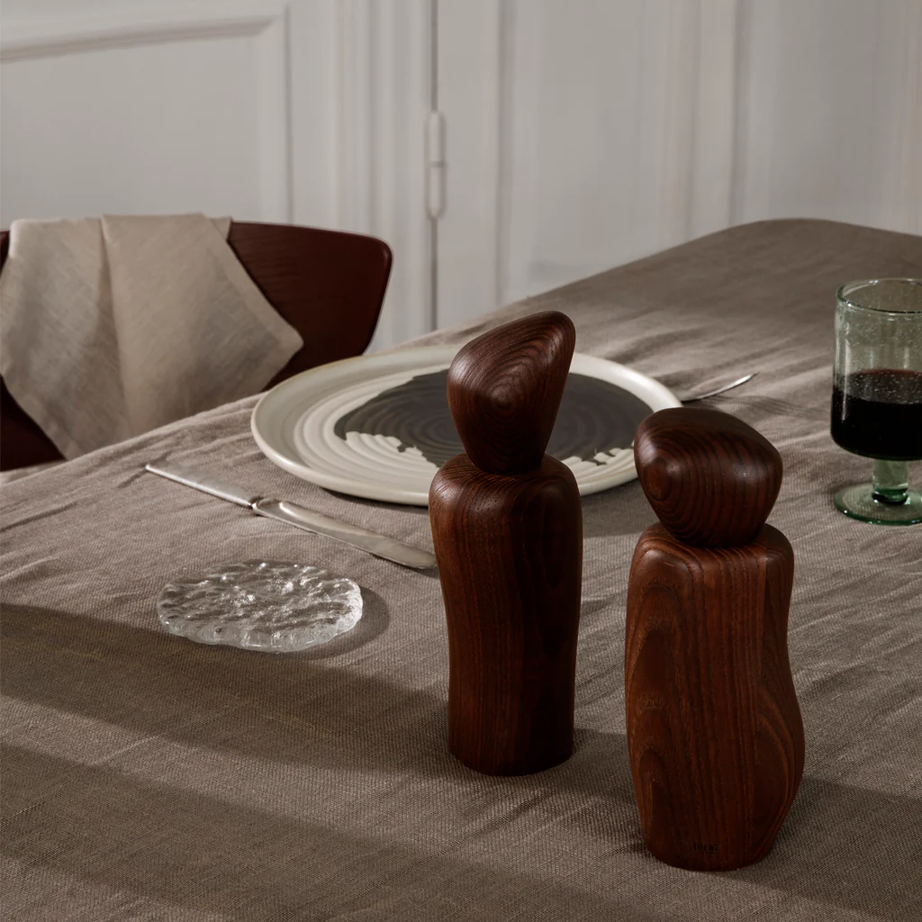 Ferm Living Cairn Grinder Dark Brown - Image 2