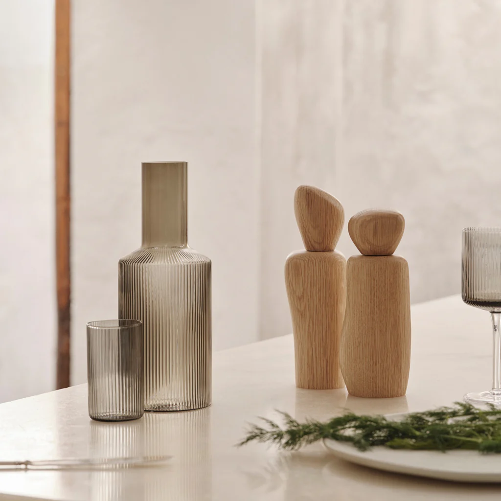 Ferm Living Cairn Grinder Oak - Image 2