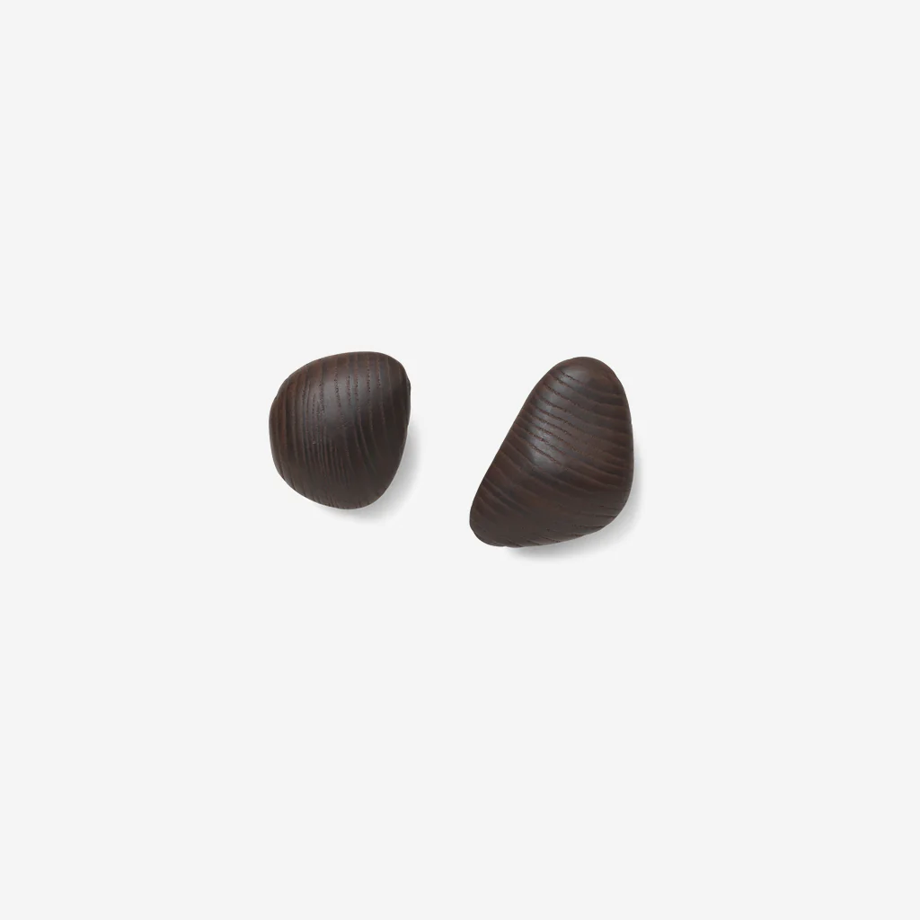 Ferm Living Cairn Hooks Dark Brown