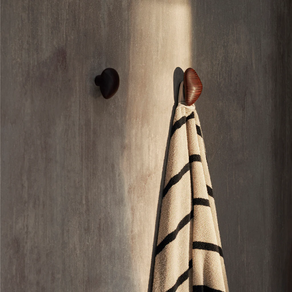 Ferm Living Cairn Hooks Dark Brown - Image 2