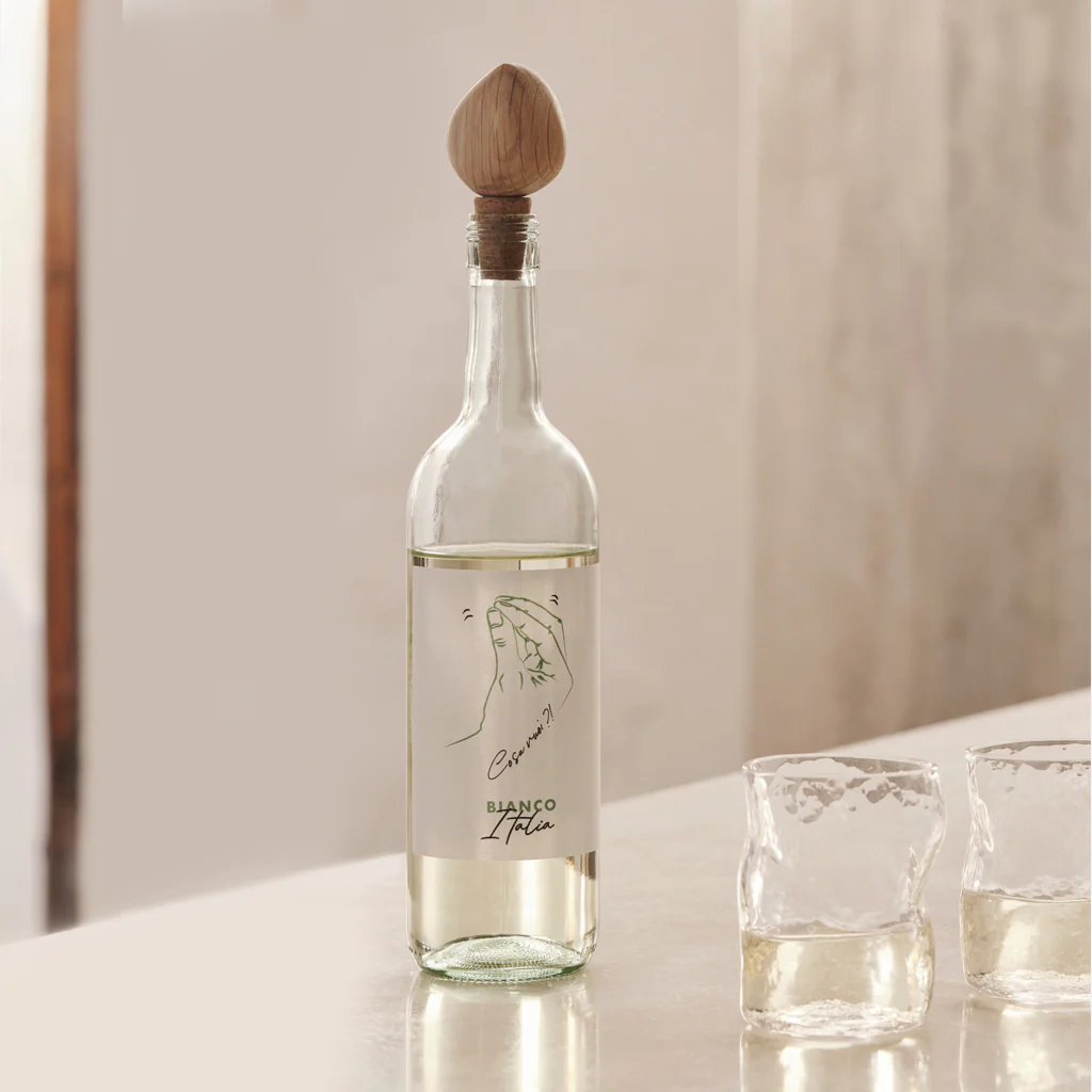 Ferm Living Cairn Wine Stoppers Oak - Image 2