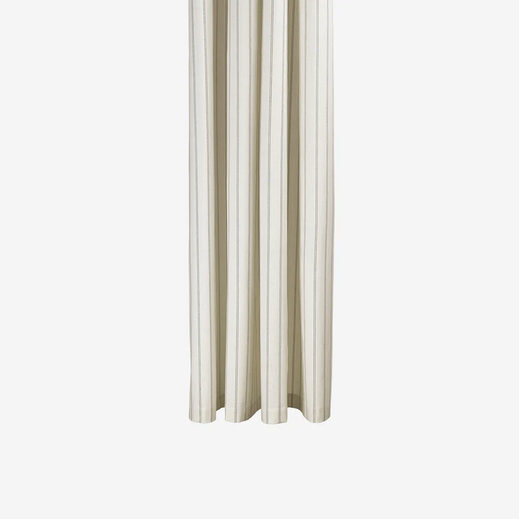 Ferm Living Chambray Shower Curtain Off White Chocolate