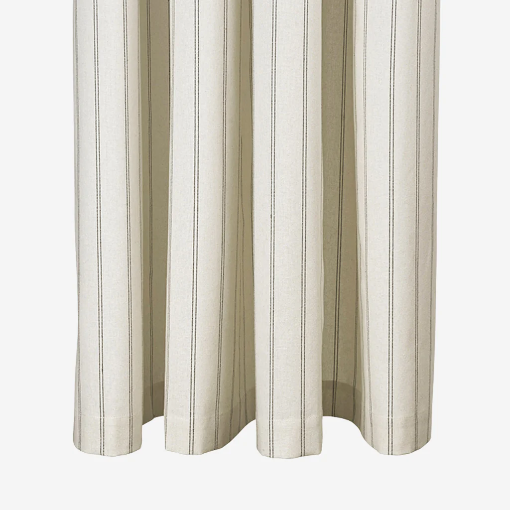 Ferm Living Chambray Shower Curtain Off White Chocolate - Image 2