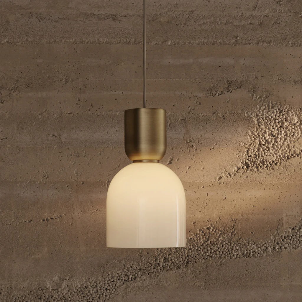 Ferm Living Collect Bell Pendant Socket Brass - Image 3