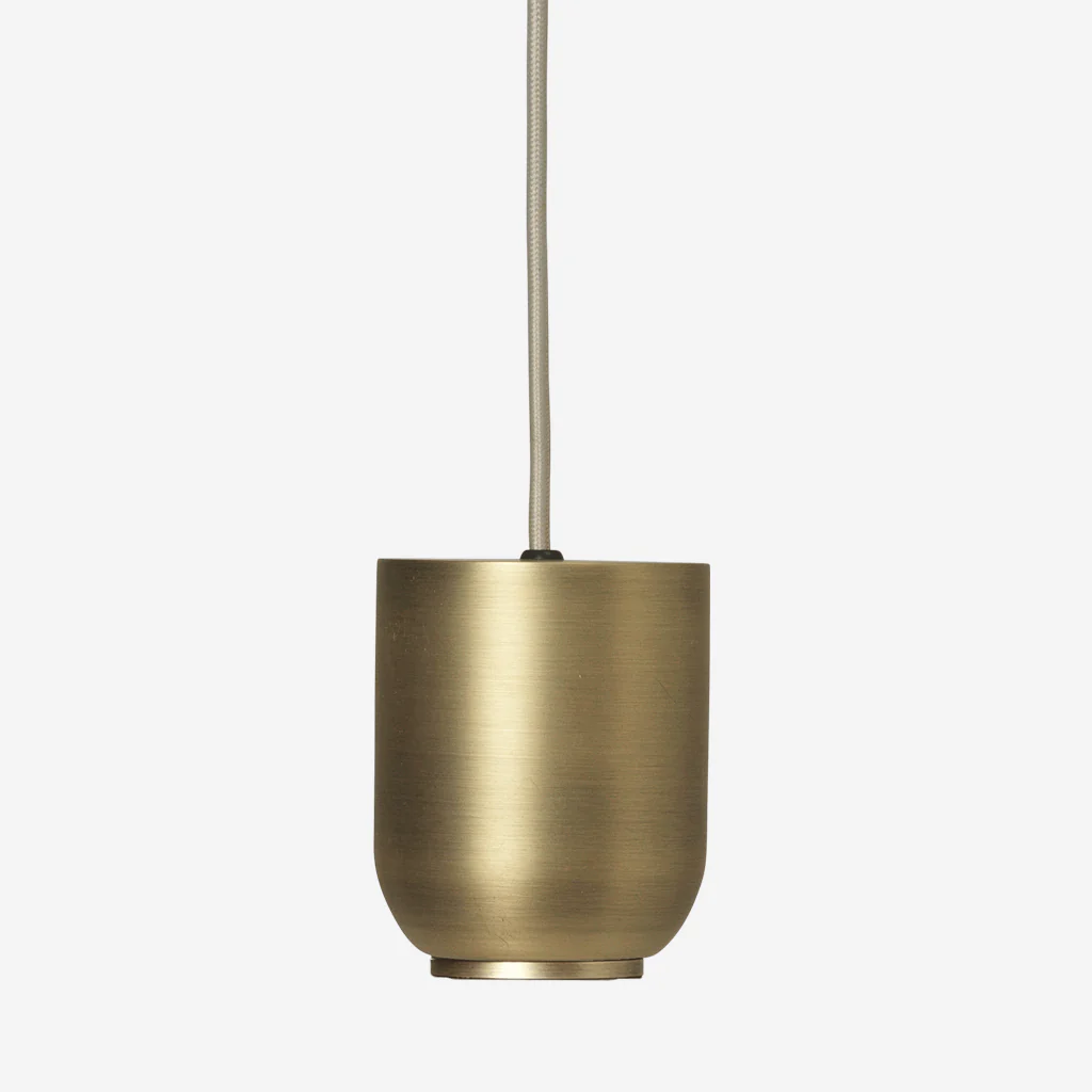 Ferm Living Collect Bell Pendant Socket Brass - Image 5