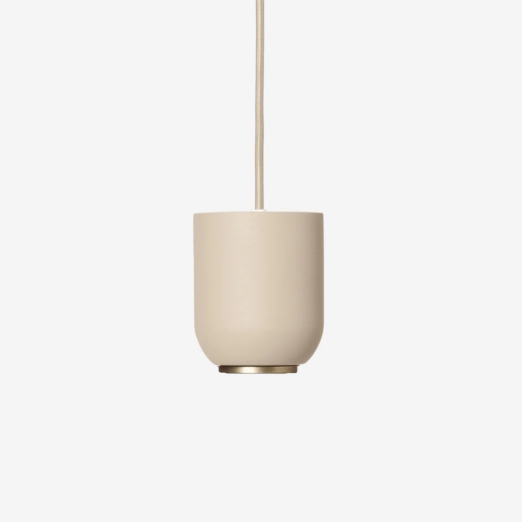Ferm Living Collect Bell Pendant Socket Cashmere