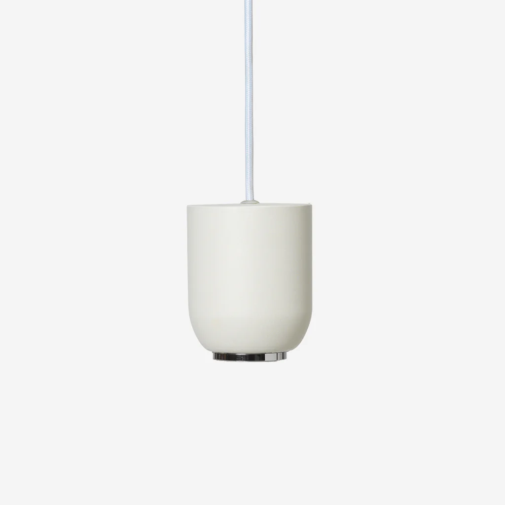 Ferm Living Collect Bell Pendant Socket White