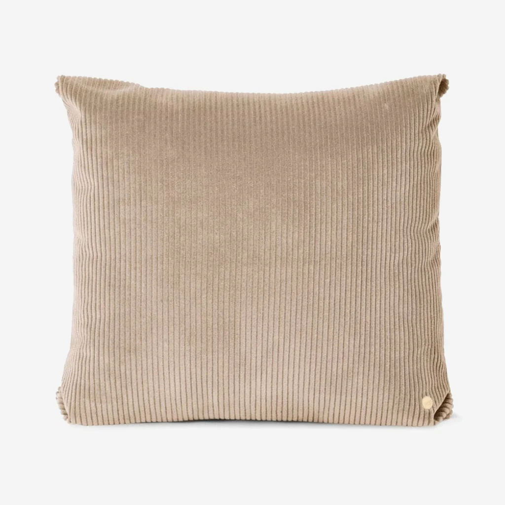 Ferm Living Corduroy Cushion Beige - Image 2