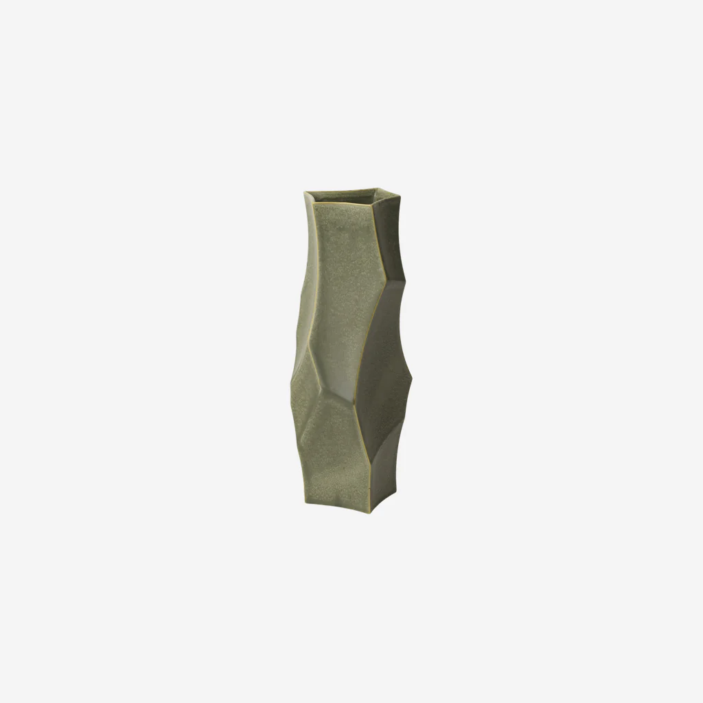 Ferm Living Cueva Vase Sage Large
