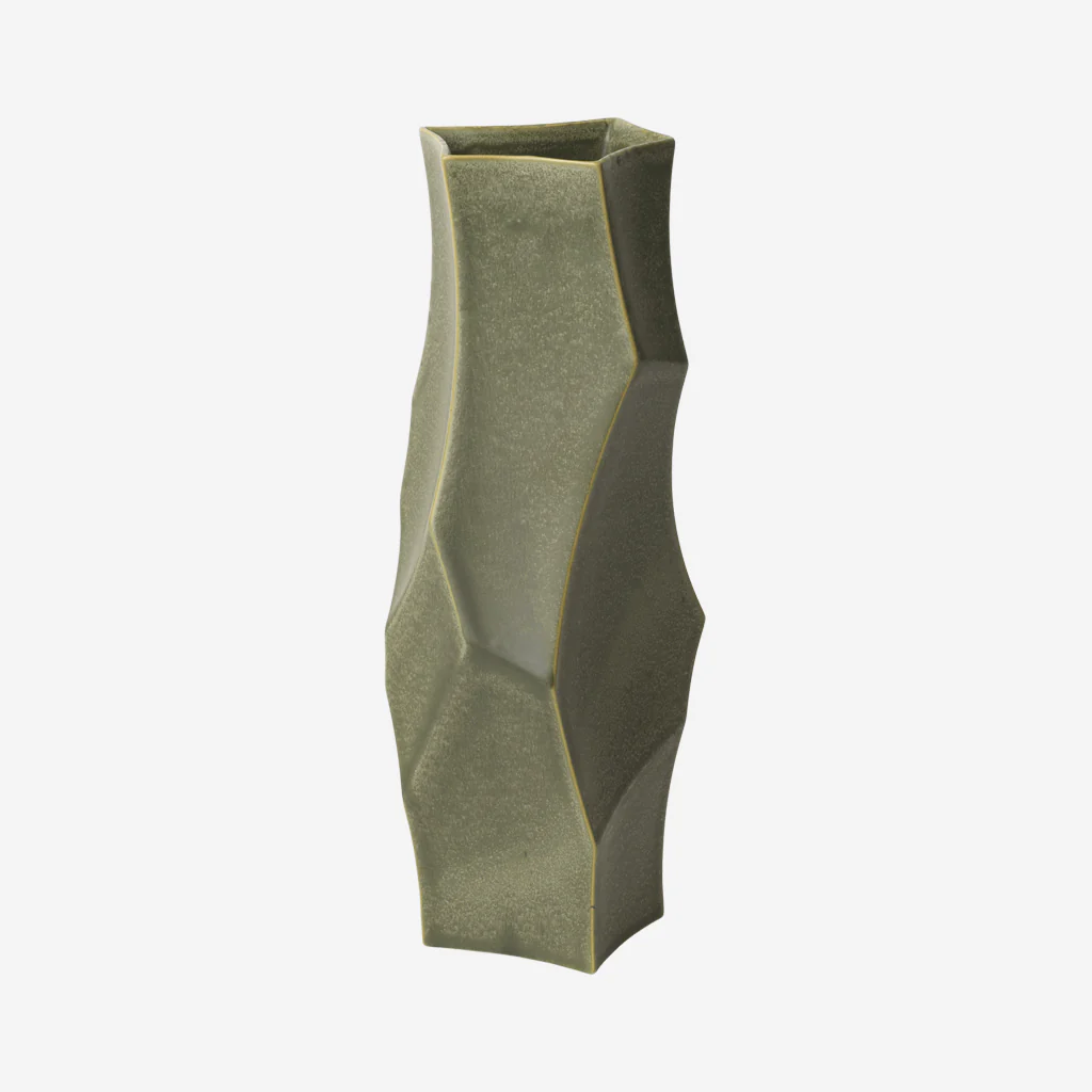 Ferm Living Cueva Vase Sage Large - Image 3