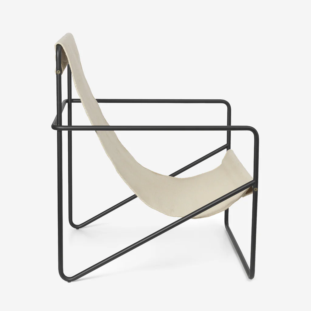 Ferm Living Desert Lounge Chair Black Cloud - Image 2