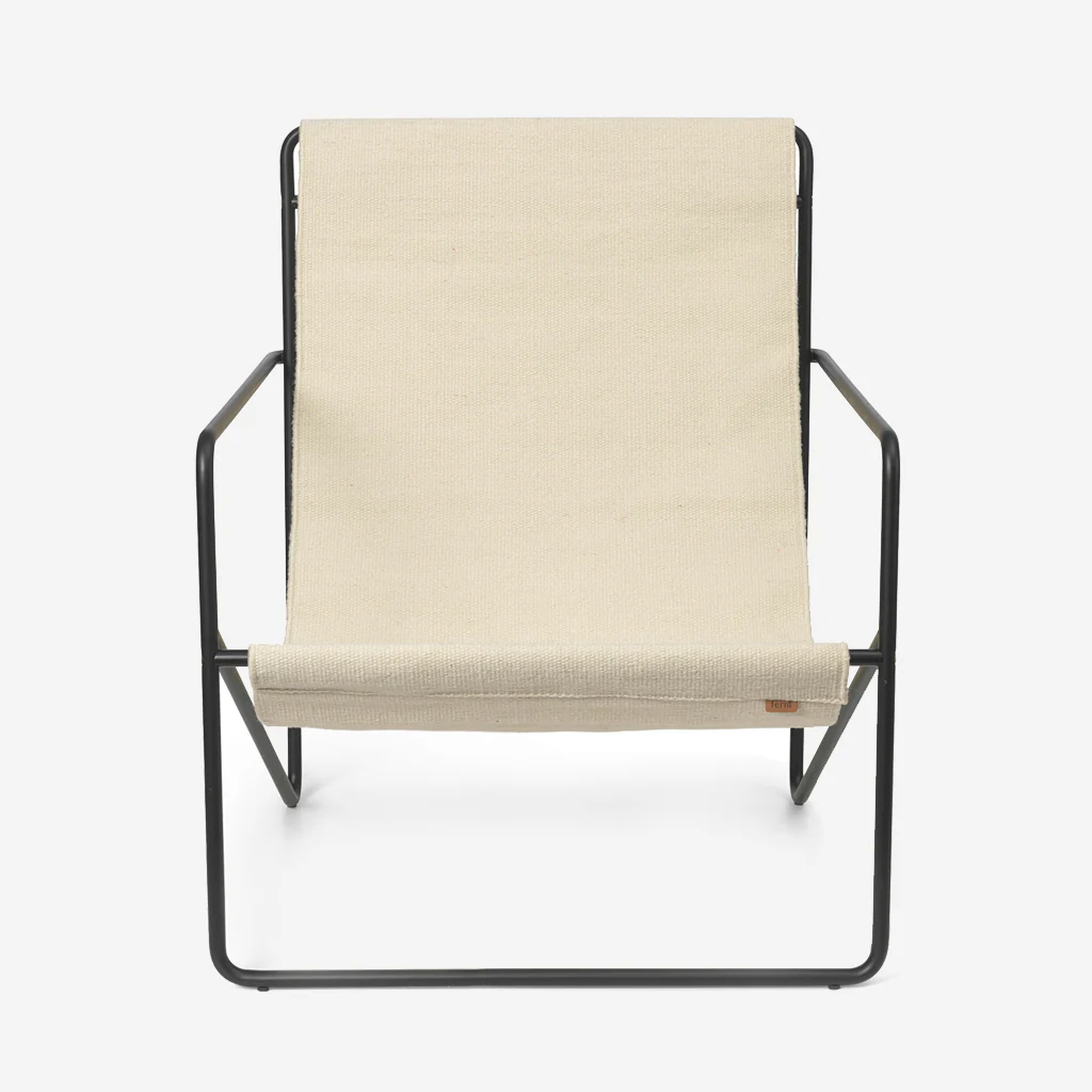Ferm Living Desert Lounge Chair Black Cloud - Image 4