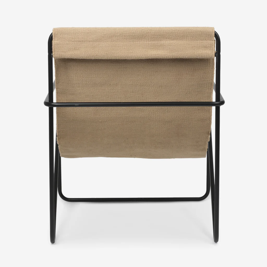 Ferm Living Desert Lounge Chair Black / Sand - Image 6