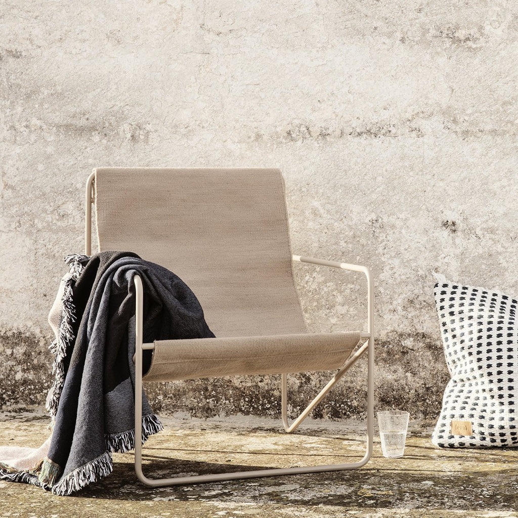 Ferm Living Desert Lounge Chair Cashmere / Sand - Image 2