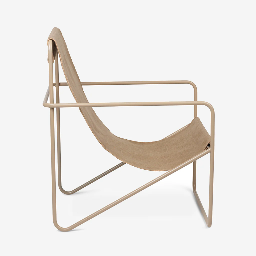 Ferm Living Desert Lounge Chair Cashmere / Sand - Image 4