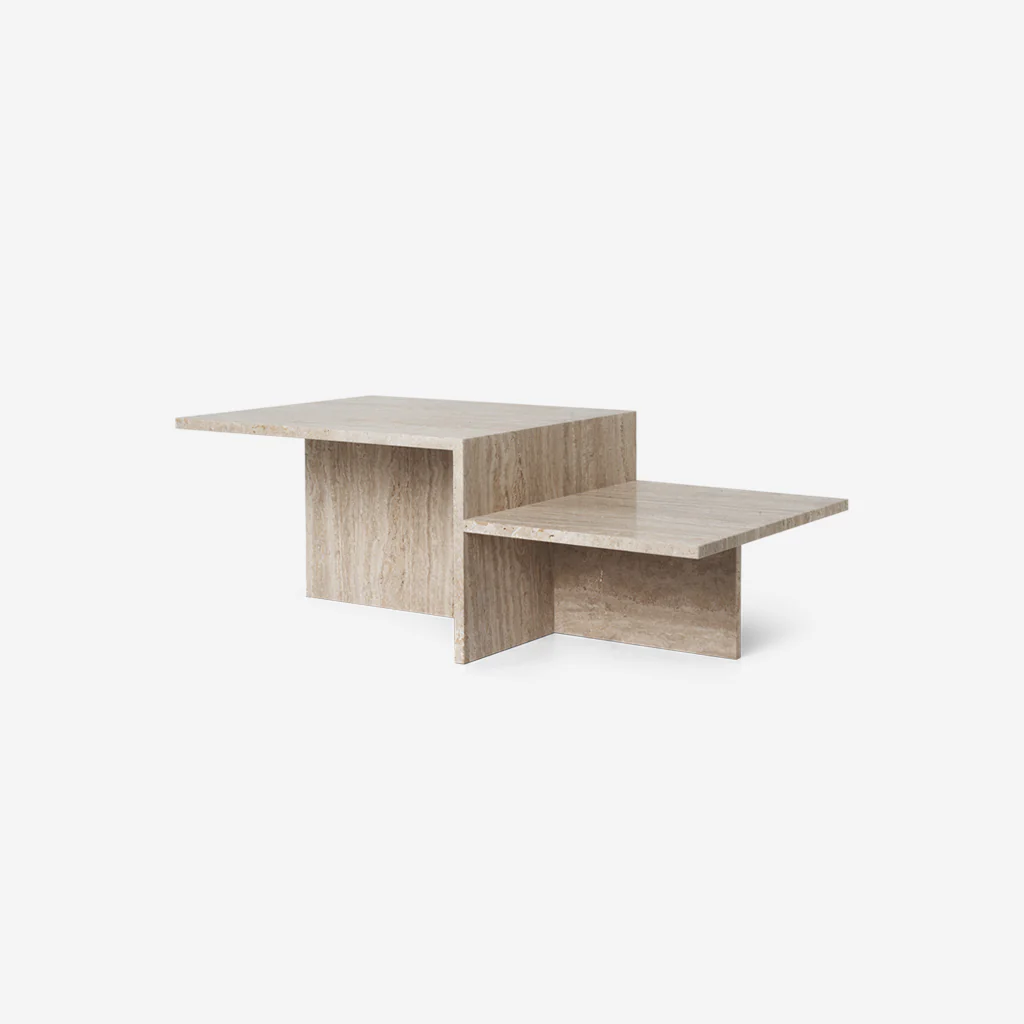 Ferm Living Distinct Coffee Table Travertine