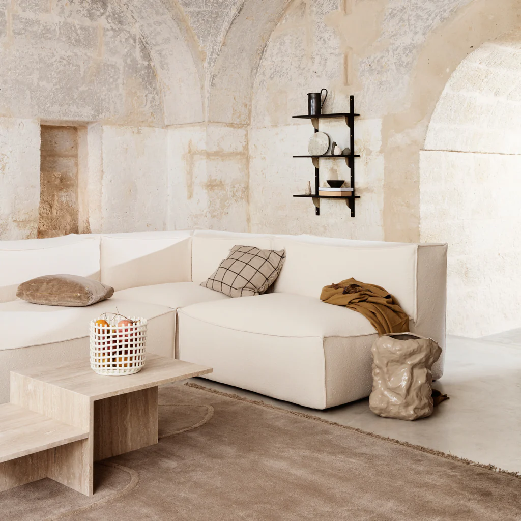 Ferm Living Distinct Coffee Table Travertine - Image 2