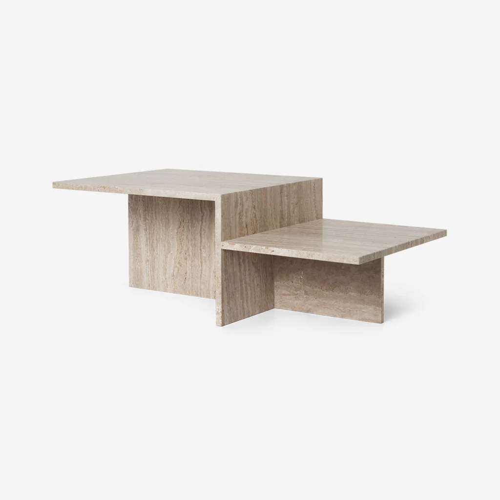 Ferm Living Distinct Coffee Table Travertine - Image 3