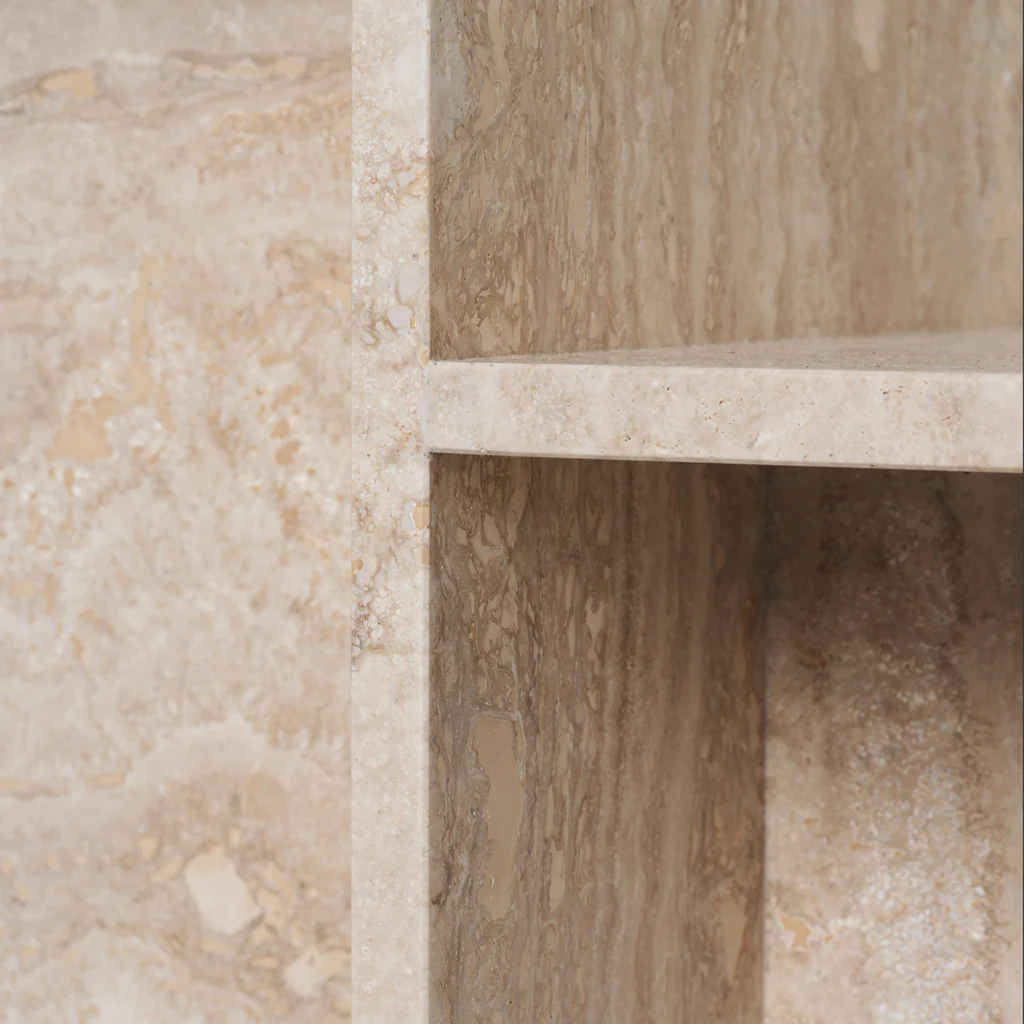 Ferm Living Distinct Coffee Table Travertine - Image 6
