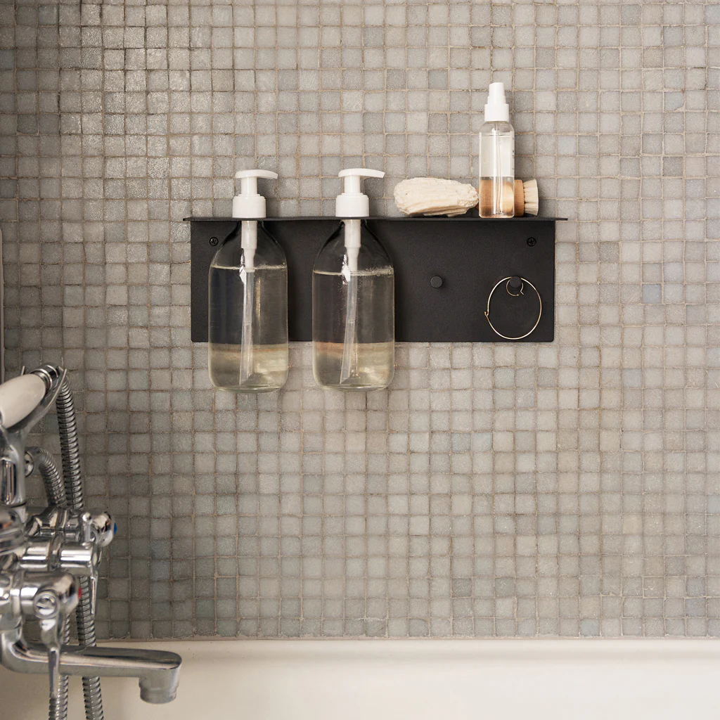 Ferm Living Dora Bathroom Shelf Black - Image 2
