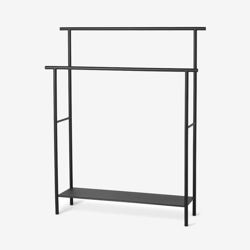 Ferm Living Dora Towel Stand Black - Image 3