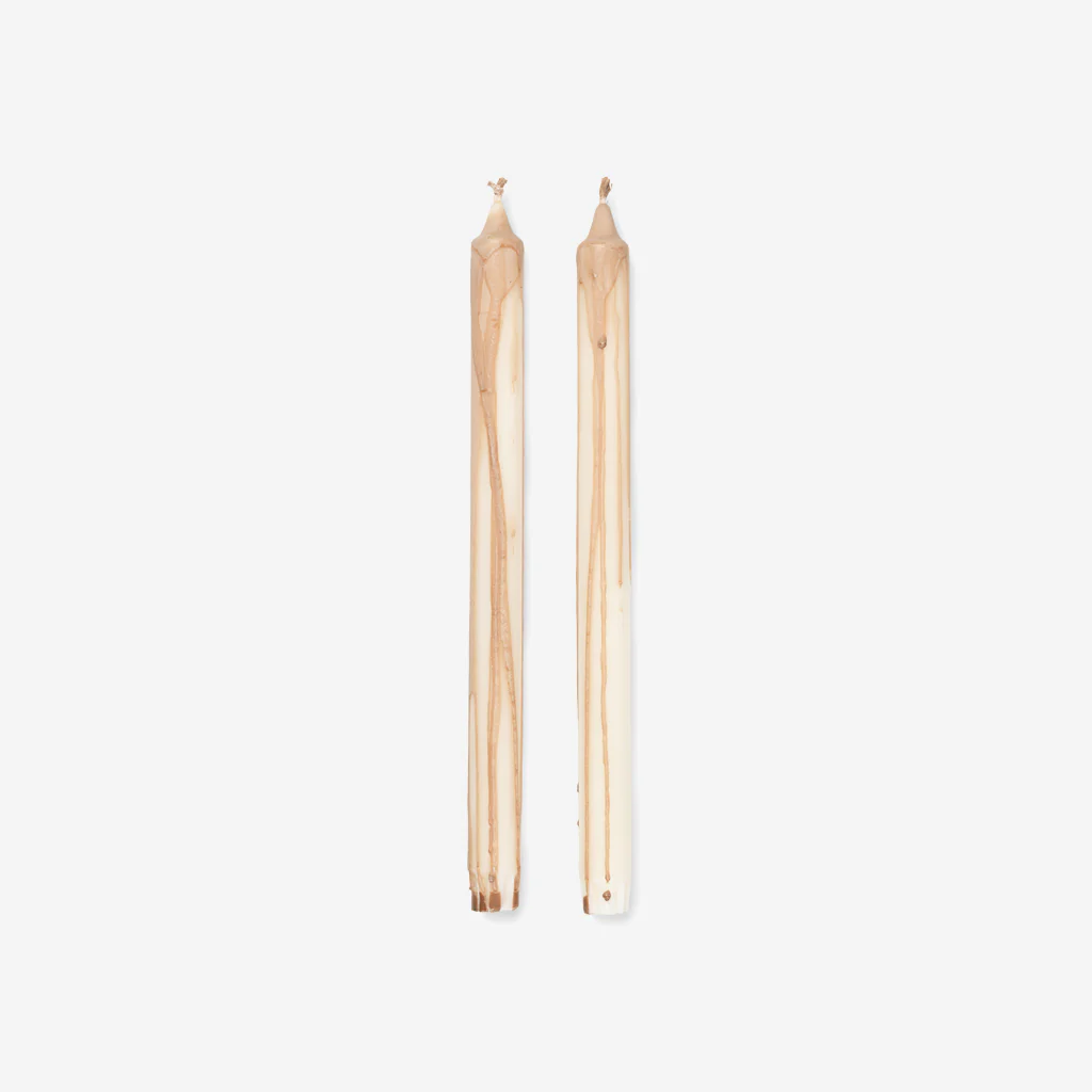 Ferm Living Dryp Candles Beige - Image 3